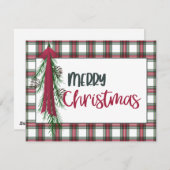プレイドカスタムクリスマスカード シーズンカード (正面/裏面)