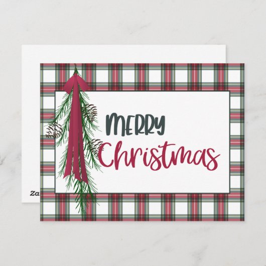 プレイドカスタムクリスマスカード シーズンカード (正面/裏面)