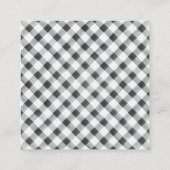 プレイドカボチャ赤ちゃんシャワーレジストリ エンクロージャーカード (裏面)