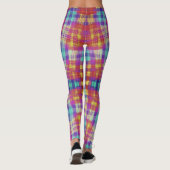 プレイドカラフルシックレギンス レギンス (裏面)