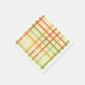 プレイドカラフル紙ナプキンス スタンダードカクテルナプキン (角)