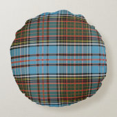 プレイドクランアンダーソン素朴チェックタータンチェック ラウンドクッション (裏面)