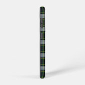 プレイドクラン素朴ゴードングリーンホワイトタータンチェック SAMSUNG GALAXYケース (右側面)