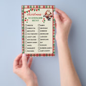 プレイドクリスマスカベンジャー狩りゲームカード チラシ (ハンドル)
