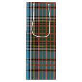 プレイドクリスマスタータンチェッククラン・アンダーソン ワインギフトバッグ (正面)