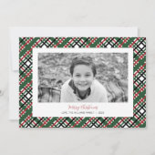 プレイドクリスマスフォトカード シーズンカード (正面)