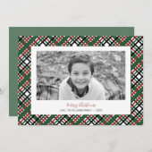 プレイドクリスマスフォトカード シーズンカード (正面/裏面)