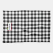 プレイドクリスマスホリーホホホホホホリデイ応援 キッチンタオル (横)