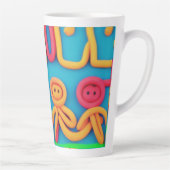 プレイドコレクション カフェラテマグ (右)