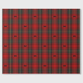 プレイドジェーンオーステンシルエットラッピング紙 ラッピングペーパー (フラット)