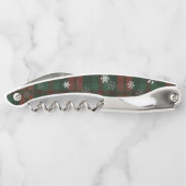 プレイドスノーフレークスメリークリスマスクラシック ソムリエナイフ (裏面)