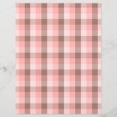 プレイドテクスチャスクラップブック紙 (裏面)