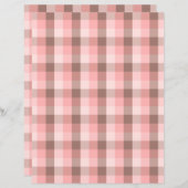 プレイドテクスチャスクラップブック紙 (正面/裏面)