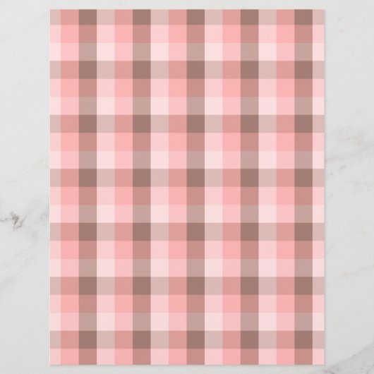 プレイドテクスチャスクラップブック紙 (正面)