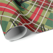 プレイドディアアントラー ラッピングペーパー (ロールコーナー)