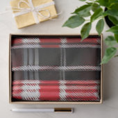 プレイドトレンディー抽象芸術レッドブラックコレクション 薄葉紙 (ギフト)