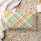 プレイドパステルズ装飾用クッション ランバークッション (ブランケット)