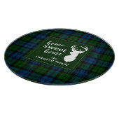 プレイドパーソナライズされたタータンチェッククランキャンベル軍隊 カッティングボード (角)