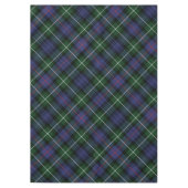 プレイドファミリーホリデーズクラン素朴マッケンジータータンチェック テーブルクロス (正面)