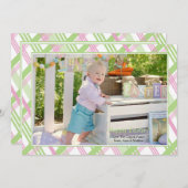 プレイドフォトフレームイースターカード シーズンカード (正面/裏面)