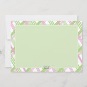 プレイドフォトフレームイースターカード シーズンカード (裏面)