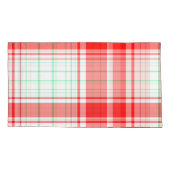 プレイドフリースブランケット, 60"x80" 枕カバー (裏面-左)