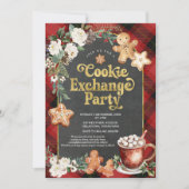 プレイドフローラクリスマスクッキー交換パーティー 招待状 (正面)