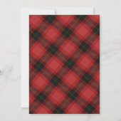 プレイドフローラクリスマスクッキー交換パーティー 招待状 (裏面)