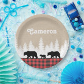 プレイドベアーズ誕生日パーティー ペーパープレート (パーティー)