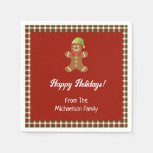 プレイドホリデークッキーベーキングクリスマス