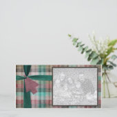 プレイドホリデーフォトテンプレート シーズンカード (スタンド正面)