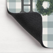 プレイドホームジンガムタイポグラフィスタイリッシュマウスパッド マウスパッド (コーナー)