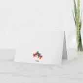 プレイドボーズベルレトロ写真クリスマスカード シーズンカード (裏面)