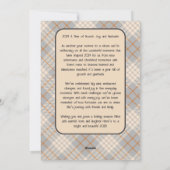 プレイドメリークリスマスフォトグリーティングカード シーズンカード (裏面)