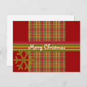 プレイドメリークリスマスポストカード シーズンポストカード (正面/裏面)