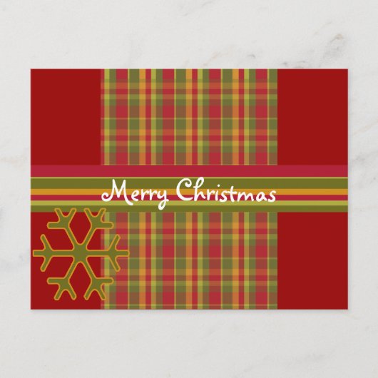 プレイドメリークリスマスポストカード シーズンポストカード (正面)