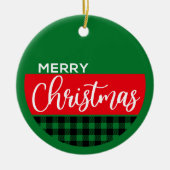 プレイドメリークリスマス – クリスマスオーナメント (正面)