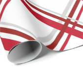 プレイドモダンクリスマスラッピング紙 ラッピングペーパー (ロールコーナー)