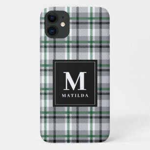 プレイドモノグラムタータンチェック iPhone 11 ケース