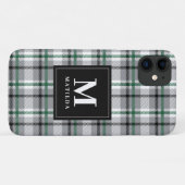 プレイドモノグラムタータンチェック Case-Mate iPhoneケース (裏面(横))