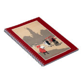 プレイドラレピュブリックアールデコシーン ノートブック (右側)