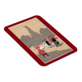 プレイドラレピュブリックアールデコシーン マグネット (右側)