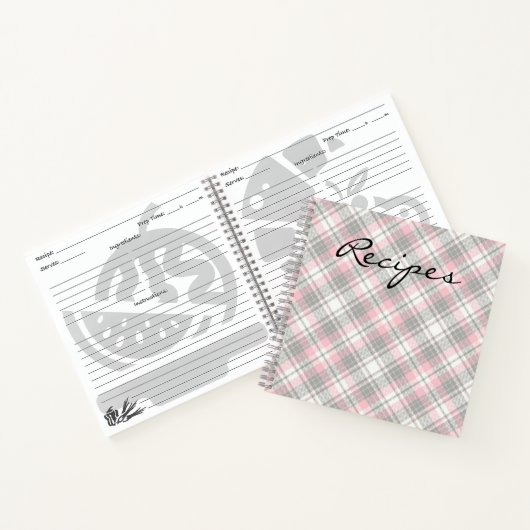 プレイドレシピノートブック ノートブック (内部)