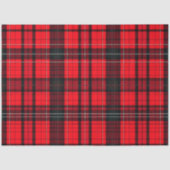 プレイドレッド伝統的タータンチェックコレク人気があるション 薄葉紙 (正面)