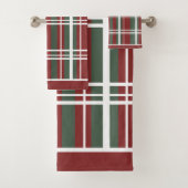 プレイド伝統的クリスマスシェード  バスタオルセット (インサイチュ)