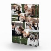 プレイド伝統的コージーグリーンクリスマスギフト8 フォトブロック (右)