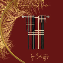 プレイド伝統的ブラック、バタークリーム、ダークレッド