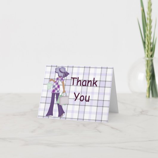 プレイド感謝ノテカード(オウム) サンキューカード (正面)