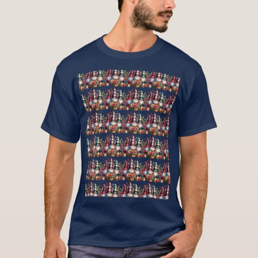 プレイド格言ホリデーグリーティング Tシャツ (正面)