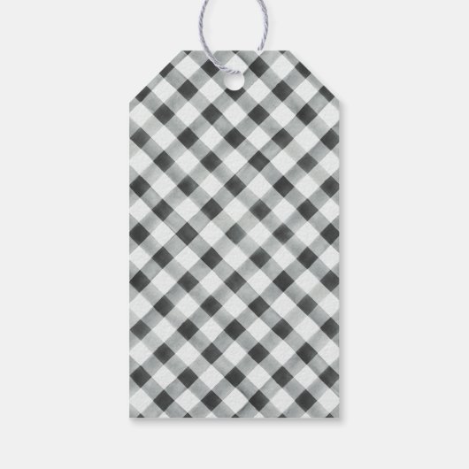 プレイド素朴カボチャ赤ちゃんシャワー ギフトタグ (裏面)